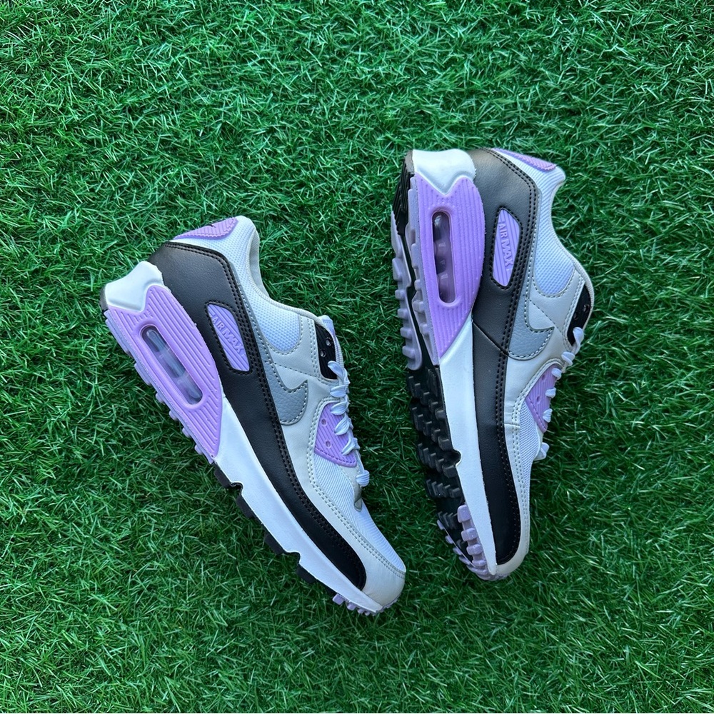 Nike Air Max 90 Cool Grey / Lilac - Picture 8 of 10
